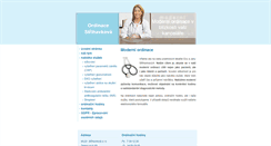 Desktop Screenshot of ordinace-strihavkova.cz
